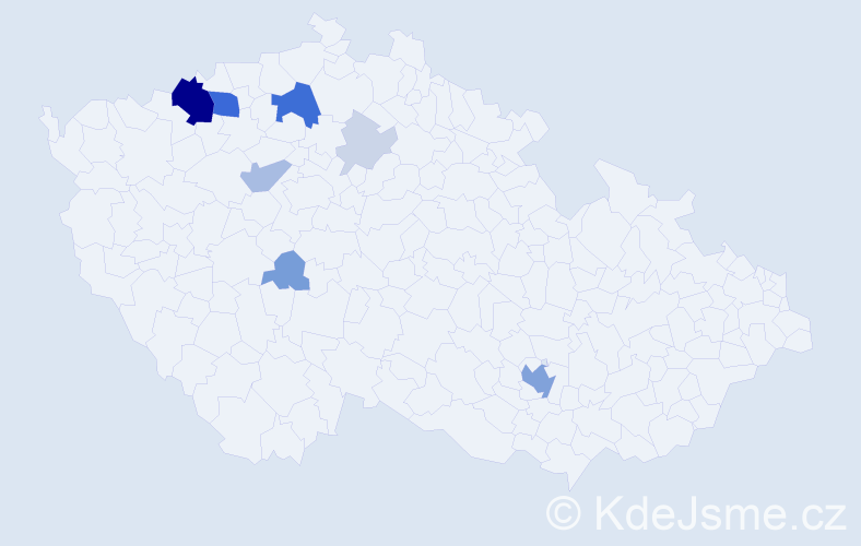 Příjmení: 'Szalka', počet výskytů 35 v celé ČR
