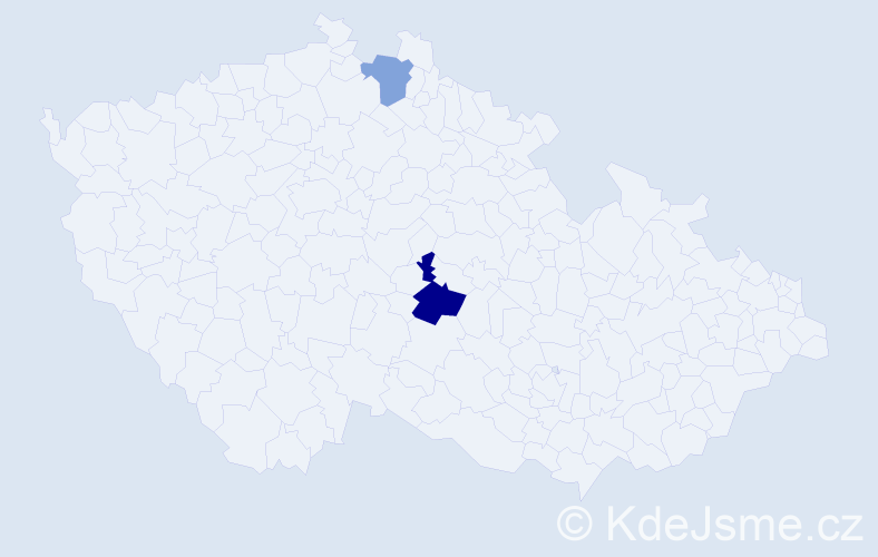 Příjmení: 'Bockschneiderová', počet výskytů 10 v celé ČR