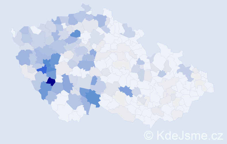Příjmení: 'Šašková', počet výskytů 898 v celé ČR