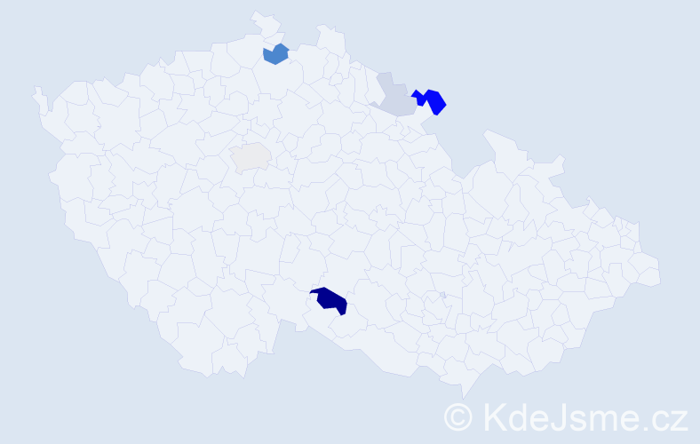 Příjmení: 'Stiefová', počet výskytů 12 v celé ČR