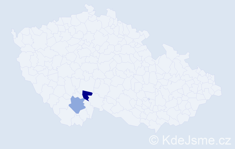 Příjmení: 'Romanrodriguezová', počet výskytů 2 v celé ČR