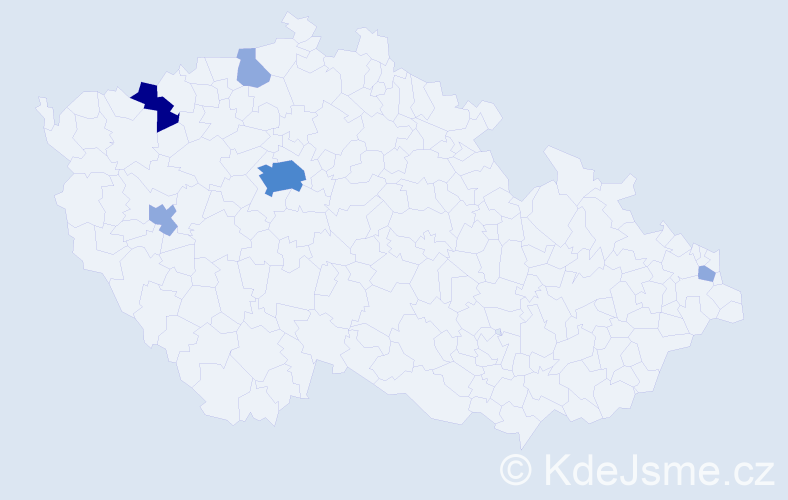 Příjmení: 'Babčaníková', počet výskytů 12 v celé ČR