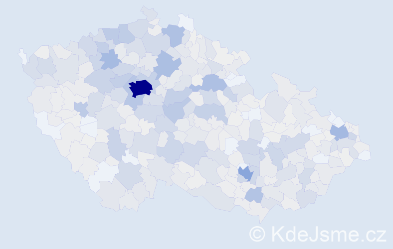 Příjmení: 'Charvát', počet výskytů 2960 v celé ČR