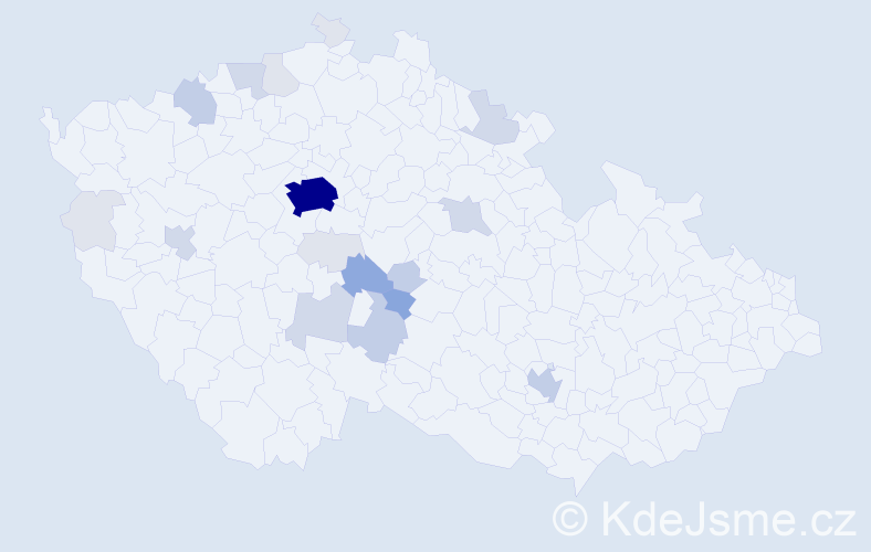 Příjmení: 'Limburský', počet výskytů 71 v celé ČR
