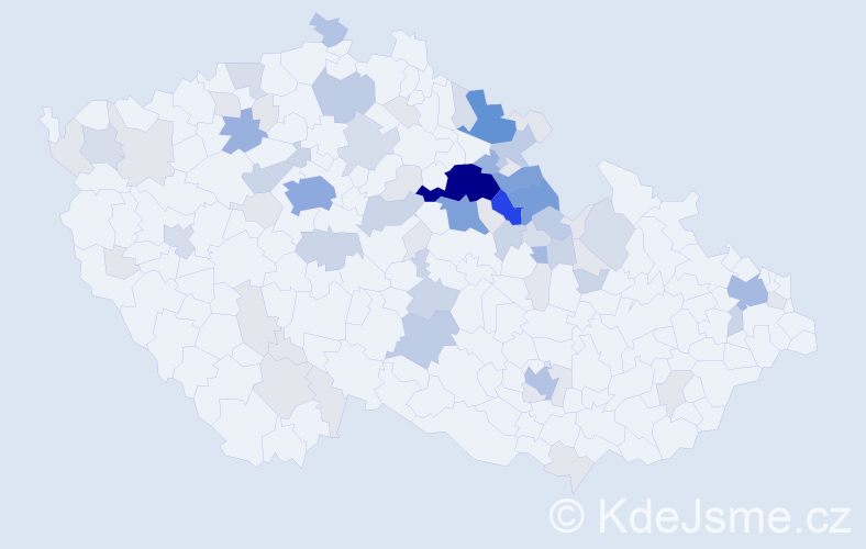Příjmení: 'Vašata', počet výskytů 240 v celé ČR