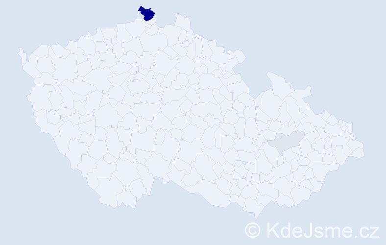 Příjmení: 'Jonásek', počet výskytů 10 v celé ČR