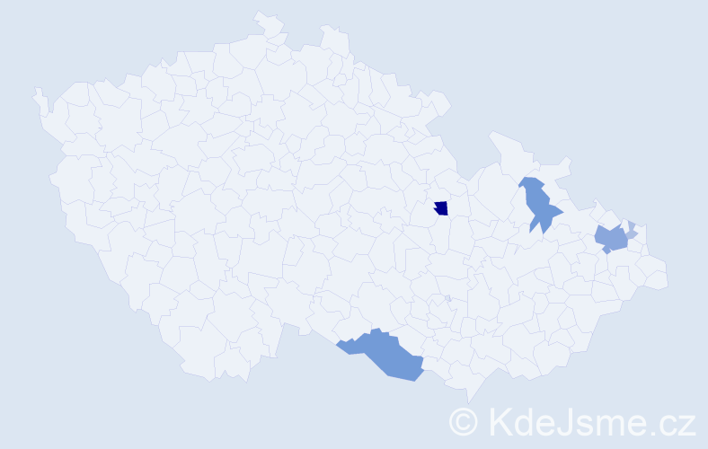 Příjmení: 'Altenburgerová', počet výskytů 17 v celé ČR