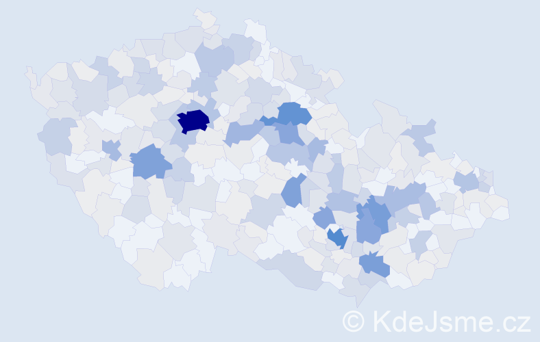 Příjmení: 'Synková', počet výskytů 1387 v celé ČR