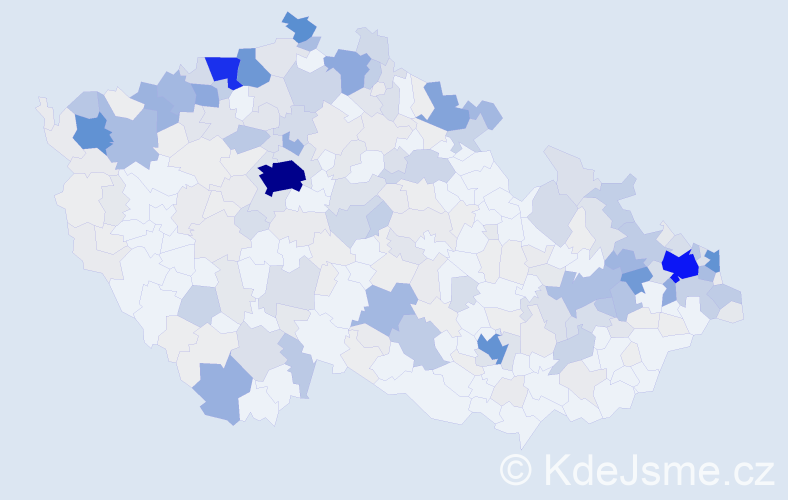 Příjmení: 'Ferencová', počet výskytů 1555 v celé ČR