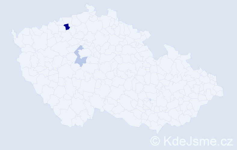 Příjmení: 'Kashitsyna', počet výskytů 3 v celé ČR