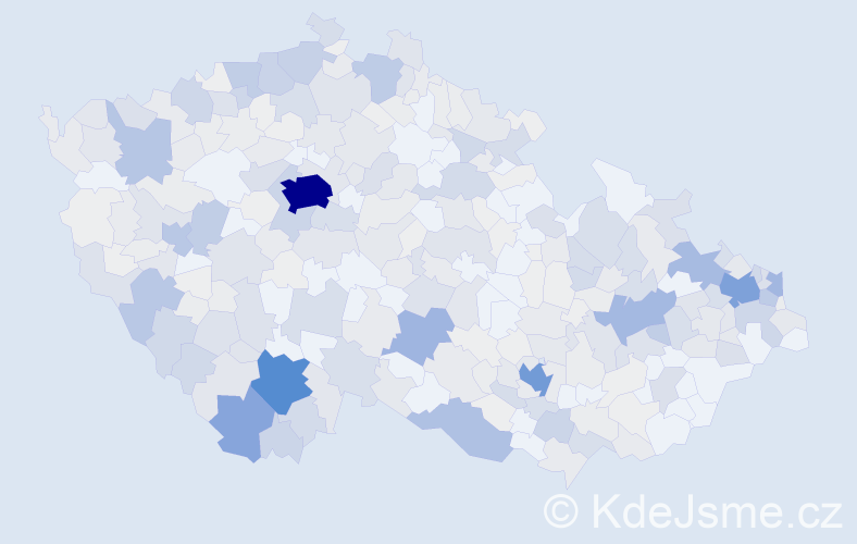 Příjmení: 'Schwarzová', počet výskytů 1462 v celé ČR