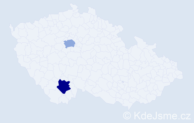 Příjmení: 'Leyer', počet výskytů 7 v celé ČR