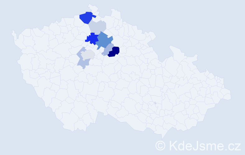 Příjmení: 'Manželová', počet výskytů 32 v celé ČR