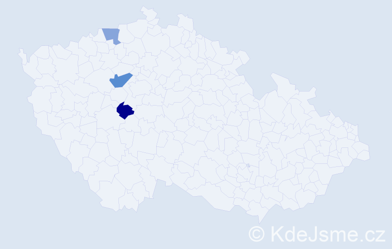 Příjmení: 'Kukhareva', počet výskytů 4 v celé ČR