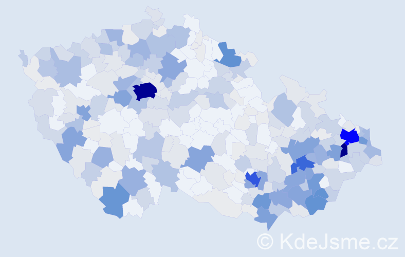 Příjmení: 'Petrášová', počet výskytů 1376 v celé ČR