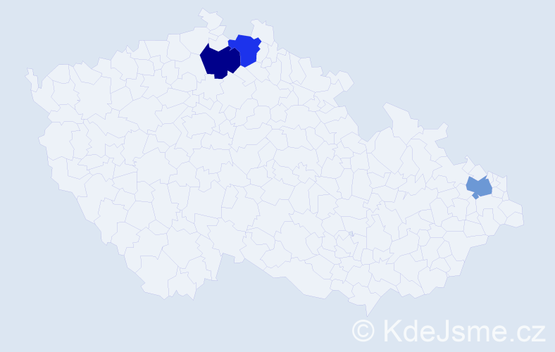 Příjmení: 'Gšventner', počet výskytů 3 v celé ČR