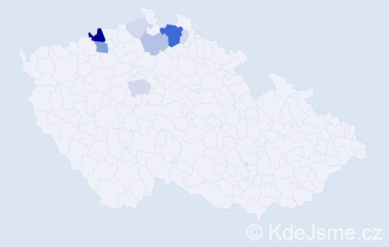 Příjmení: 'Raiminiusová', počet výskytů 34 v celé ČR