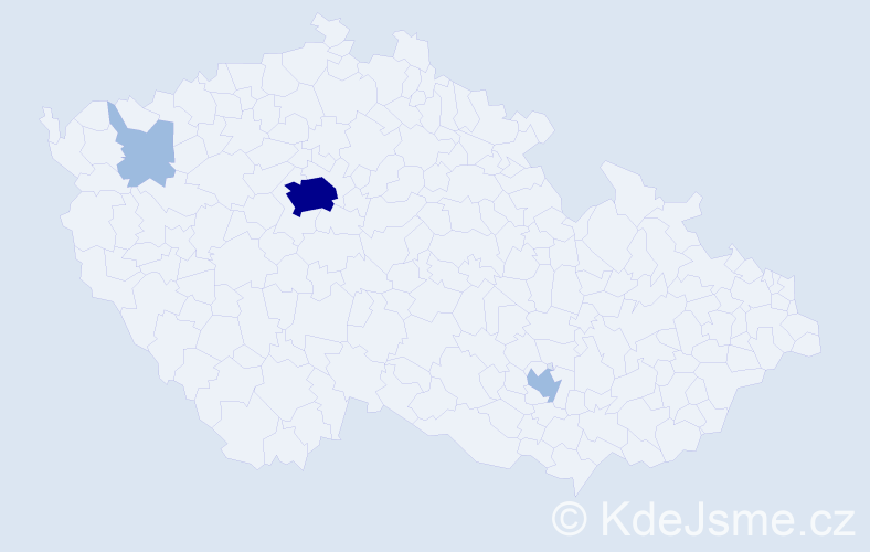 Příjmení: 'Meshcheryakov', počet výskytů 6 v celé ČR