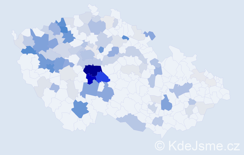 Příjmení: 'Jíša', počet výskytů 351 v celé ČR