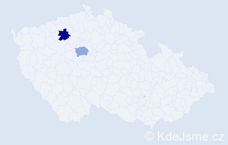 Příjmení: 'Kitagawa', počet výskytů 4 v celé ČR