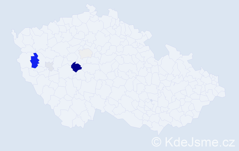 Příjmení: 'Reisser', počet výskytů 10 v celé ČR