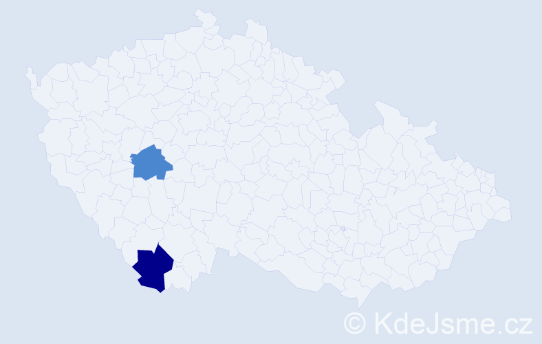 Příjmení: 'Meisetschläger', počet výskytů 4 v celé ČR