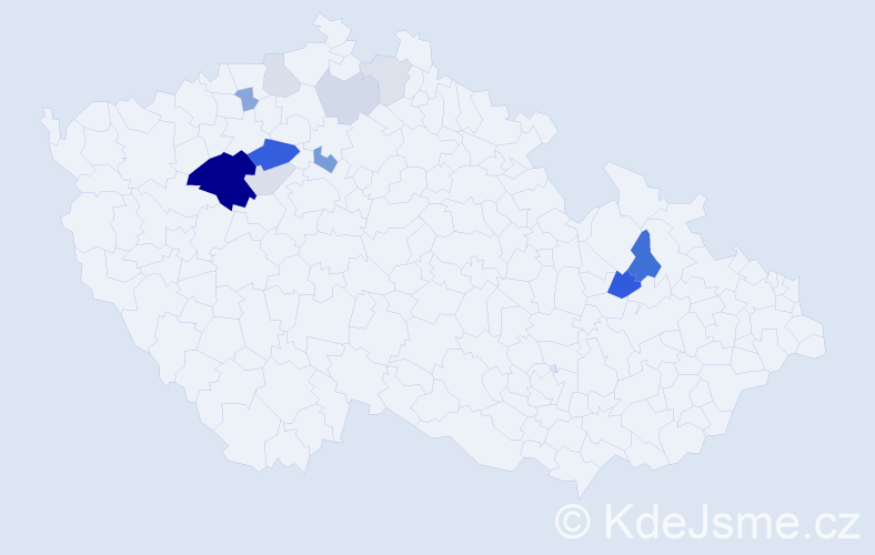 Příjmení: 'Liebezeitová', počet výskytů 29 v celé ČR