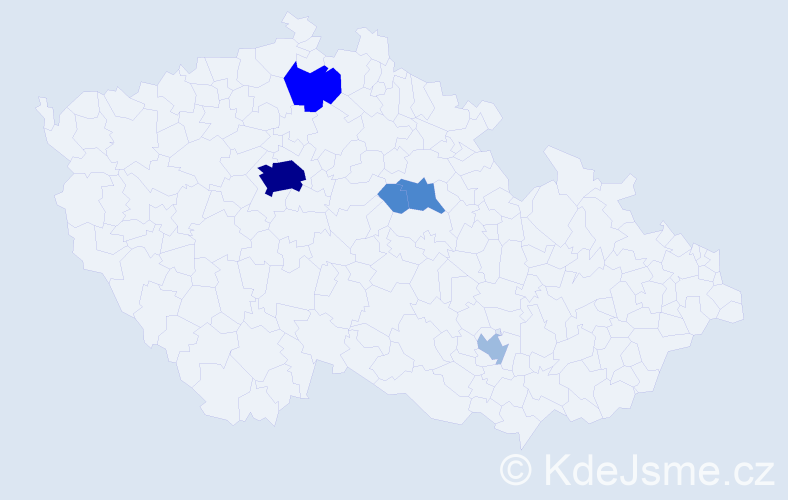 Příjmení: 'Miartušová', počet výskytů 12 v celé ČR