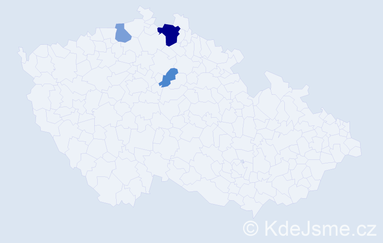 Příjmení: 'Grešula', počet výskytů 12 v celé ČR