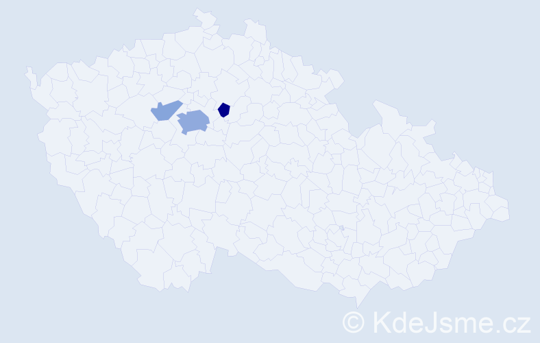 Příjmení: 'Czivišová', počet výskytů 8 v celé ČR