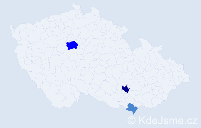 Příjmení: 'Rakowitz', počet výskytů 6 v celé ČR
