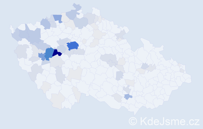 Příjmení: 'Ungr', počet výskytů 322 v celé ČR