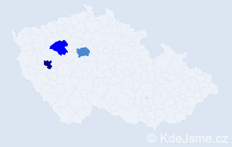 Příjmení: 'Plešinec', počet výskytů 11 v celé ČR