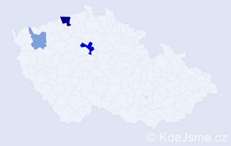 Příjmení: 'Fujava', počet výskytů 8 v celé ČR