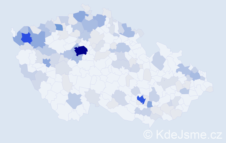 Příjmení: 'Lorenzová', počet výskytů 386 v celé ČR
