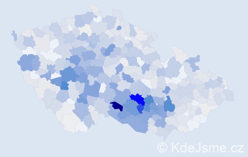 Příjmení: 'Burian', počet výskytů 2823 v celé ČR