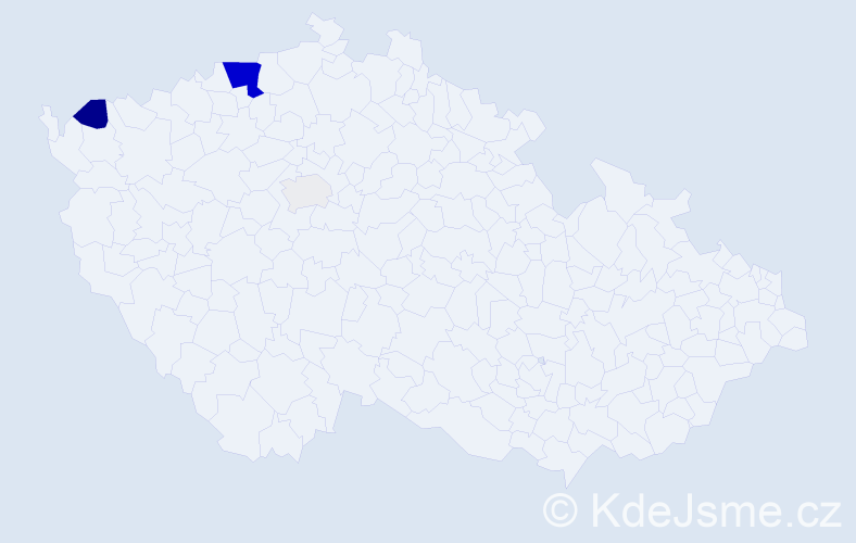 Příjmení: 'Steinsdörfer', počet výskytů 14 v celé ČR