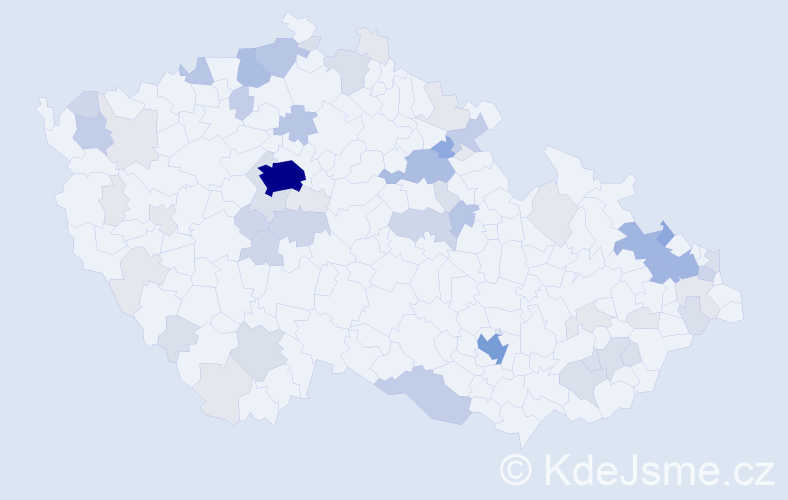 Příjmení: 'Stein', počet výskytů 197 v celé ČR