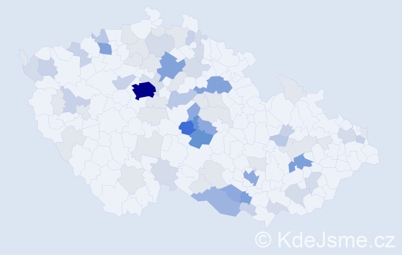 Příjmení: 'Pecová', počet výskytů 234 v celé ČR