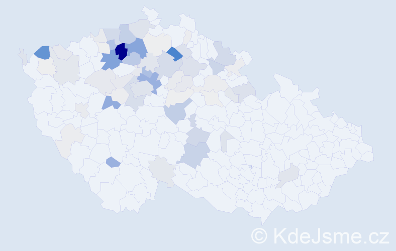 Příjmení: 'Laube', počet výskytů 294 v celé ČR