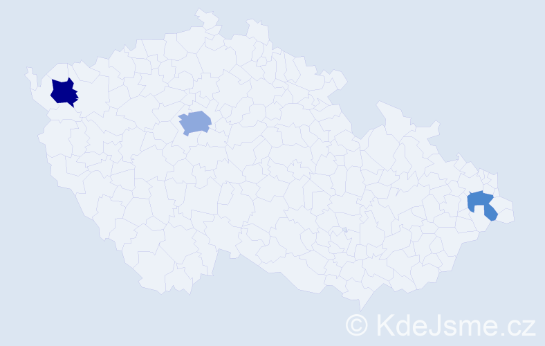 Příjmení: 'Polom', počet výskytů 10 v celé ČR