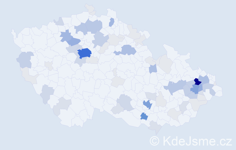 Příjmení: 'Dresler', počet výskytů 243 v celé ČR