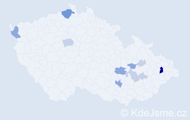 Příjmení: 'Leiter', počet výskytů 28 v celé ČR
