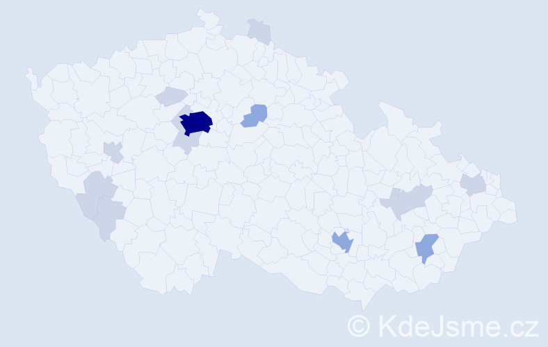 Příjmení: 'Foster', počet výskytů 28 v celé ČR