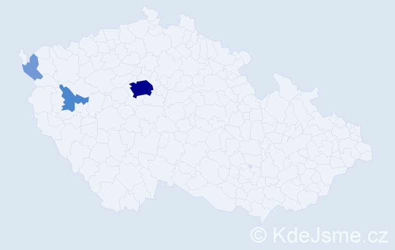 Příjmení: 'Rossmeisl', počet výskytů 11 v celé ČR