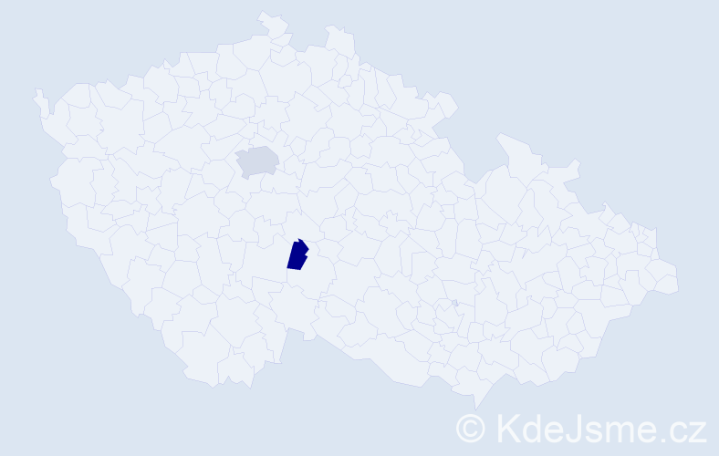 Příjmení: 'Schermer', počet výskytů 5 v celé ČR