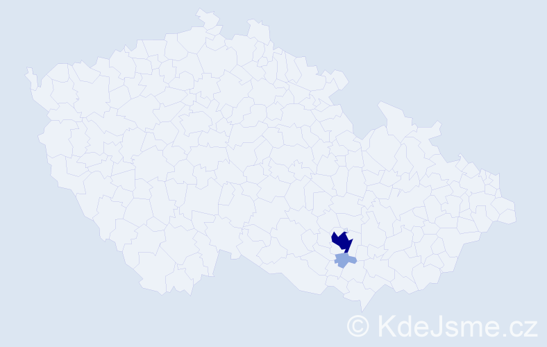 Příjmení: 'Manhalter', počet výskytů 8 v celé ČR