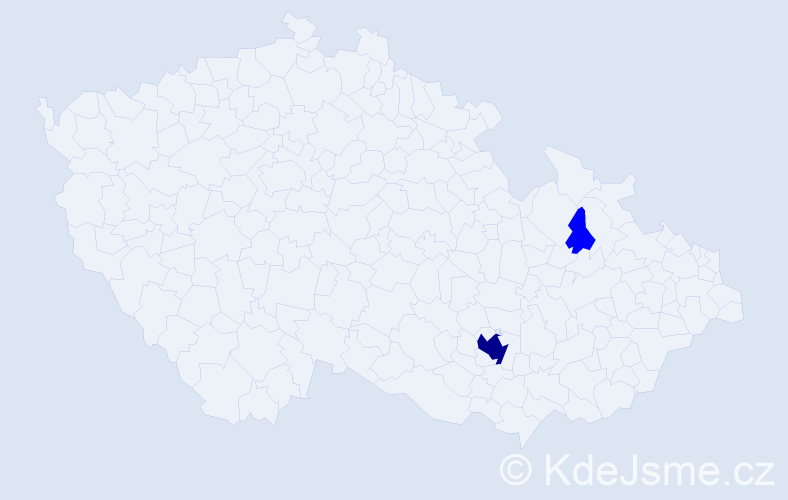 Příjmení: '"Al-Kheir"', počet výskytů 5 v celé ČR