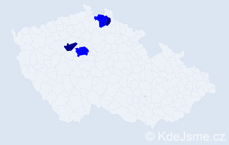 Příjmení: 'Stanynets', počet výskytů 6 v celé ČR