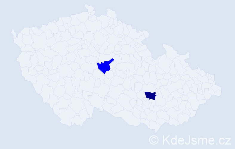 Příjmení: 'Khashbaatar', počet výskytů 3 v celé ČR